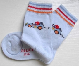 Car - asian blue - Falke kinderkousen, maat 27-30