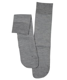 Berlin - l.grey - grijze Falke kousen zonder elastiek, speciaal voor de bloedsomloop, maat 35-38