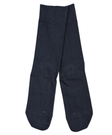 London - d.navy - donkerblauwe Falke kousen zonder elastiek, speciaal voor de bloedsomloop, maat 39-42 (dames)