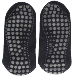 Homepads - black - zwarte anti-slip kousen Falke, maat 47-50