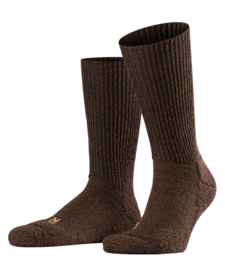 Walkie - dark brown - dikke trekking- en wandelkousen Falke, maat 35-36