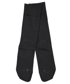 London - black - zwarte Falke kousen zonder elastiek, speciaal voor de bloedsomloop, maat 39-42 (dames)