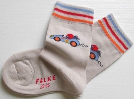 Car - nature - Falke kinderkousen, maat 19-22