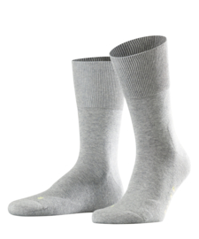 Run - l.grey - Falke kousen met pluchen comfortzool, maat 37-38