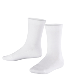 Family - white - witte Falke kousen, maat 31-34