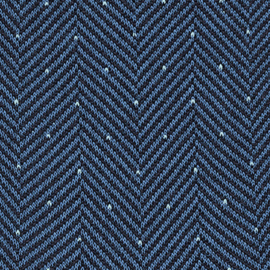 Herringbone dusty blue- Falke kousen zonder elastiek, speciaal voor de bloedsomloop, maat 47-48 (heren)