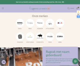 Rugzak met naam voor kinderen | HippeRugzakken.nl