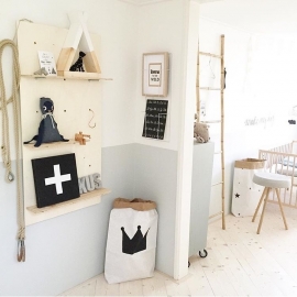 Do it yourself: wandrek voor de babykamer of kinderkamer