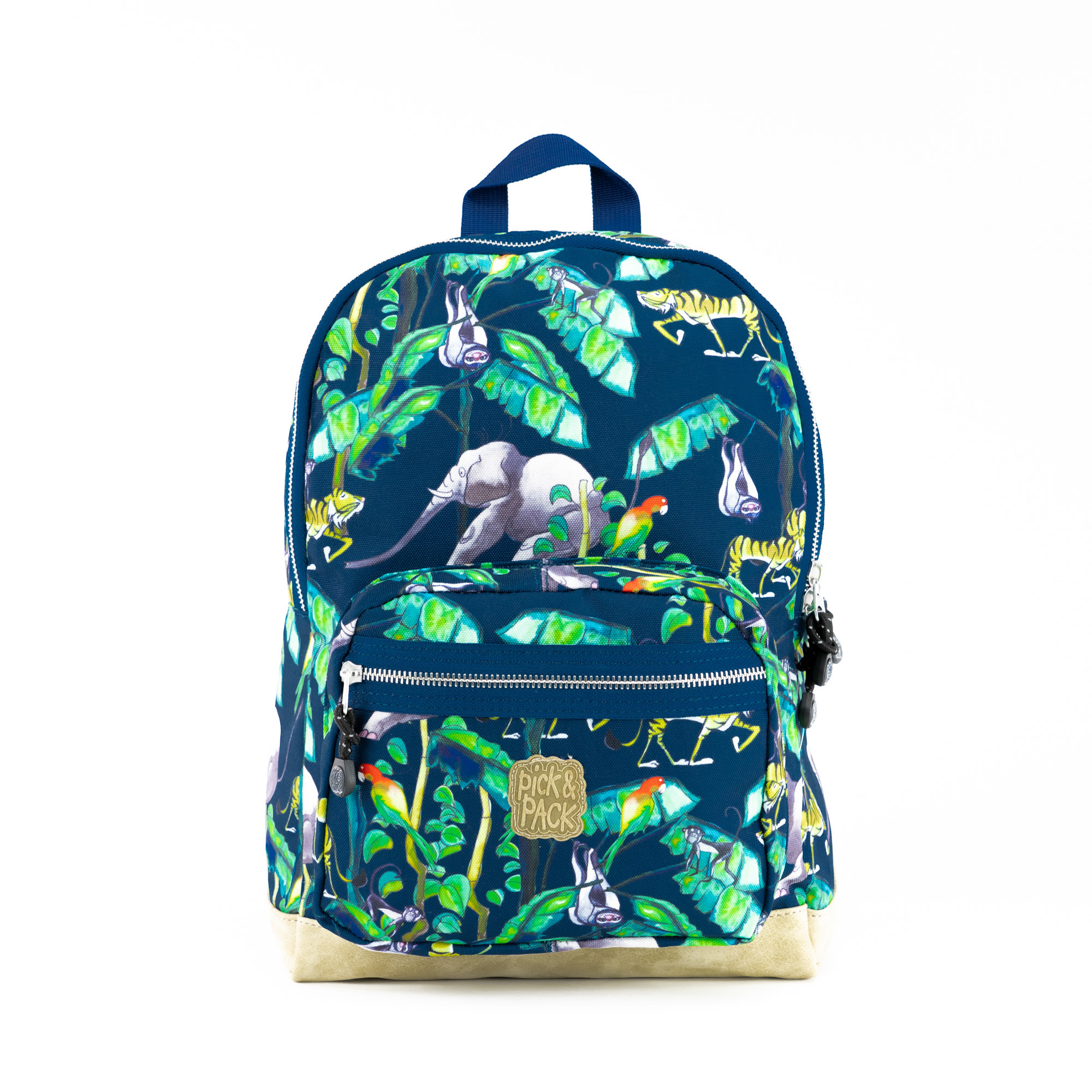 Rugzak met naam | M | Happy Jungle | Pick & Pack