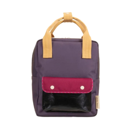 Sticky Lemon rugzak met naam |  better together • envelope • klein | pennant purple