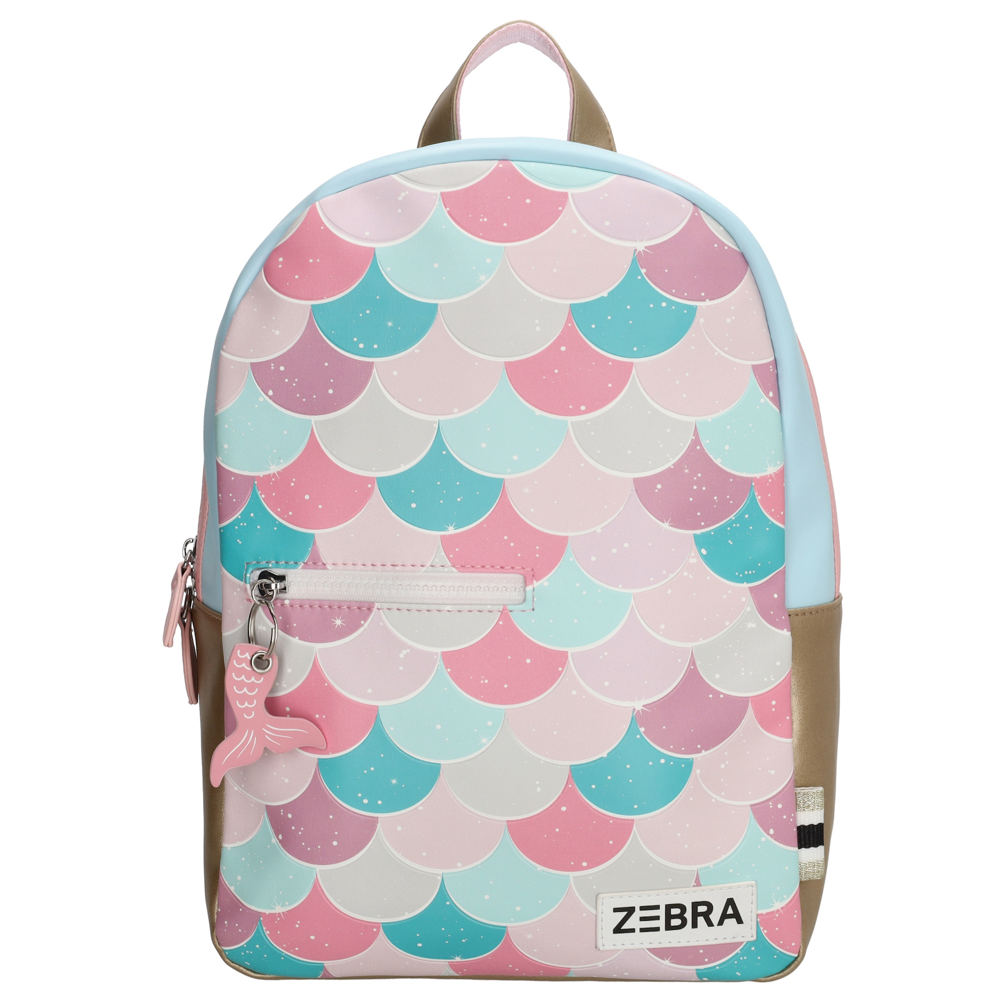 ZEBRA rugzak met naam | Rugzak met zeemeermin print