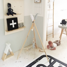 Do it yourself: Tipi babygym