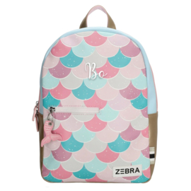 ZEBRA rugzak met naam | Rugzak met zeemeermin print