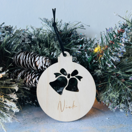 Kerstbal met naam | Mix bel