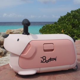 Vakantie Musthaves: Bontoy Traveller: handbagage koffer en loopdier in één