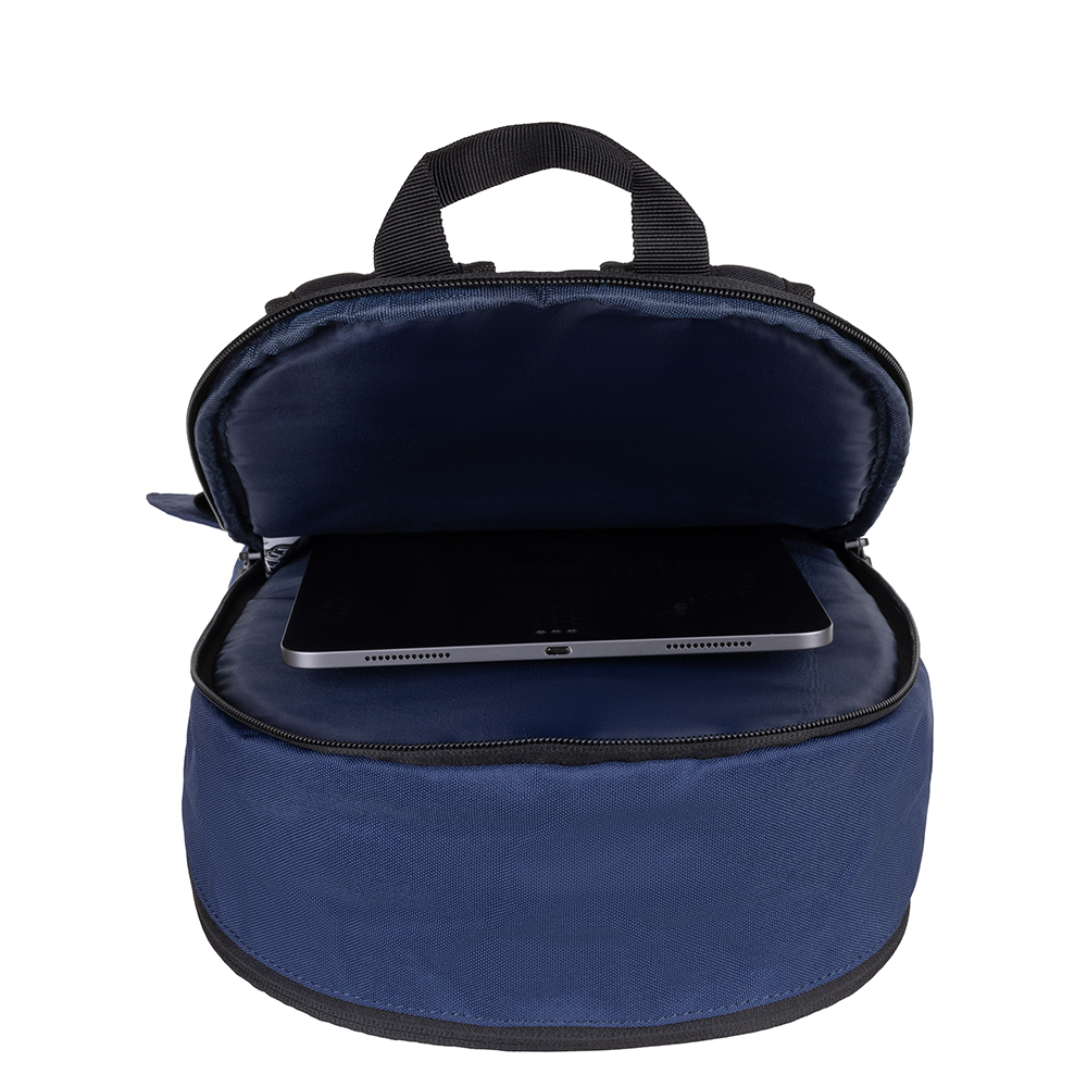 Rugzak met naam | M | Shark - Donkerblauw | Pick & Pack