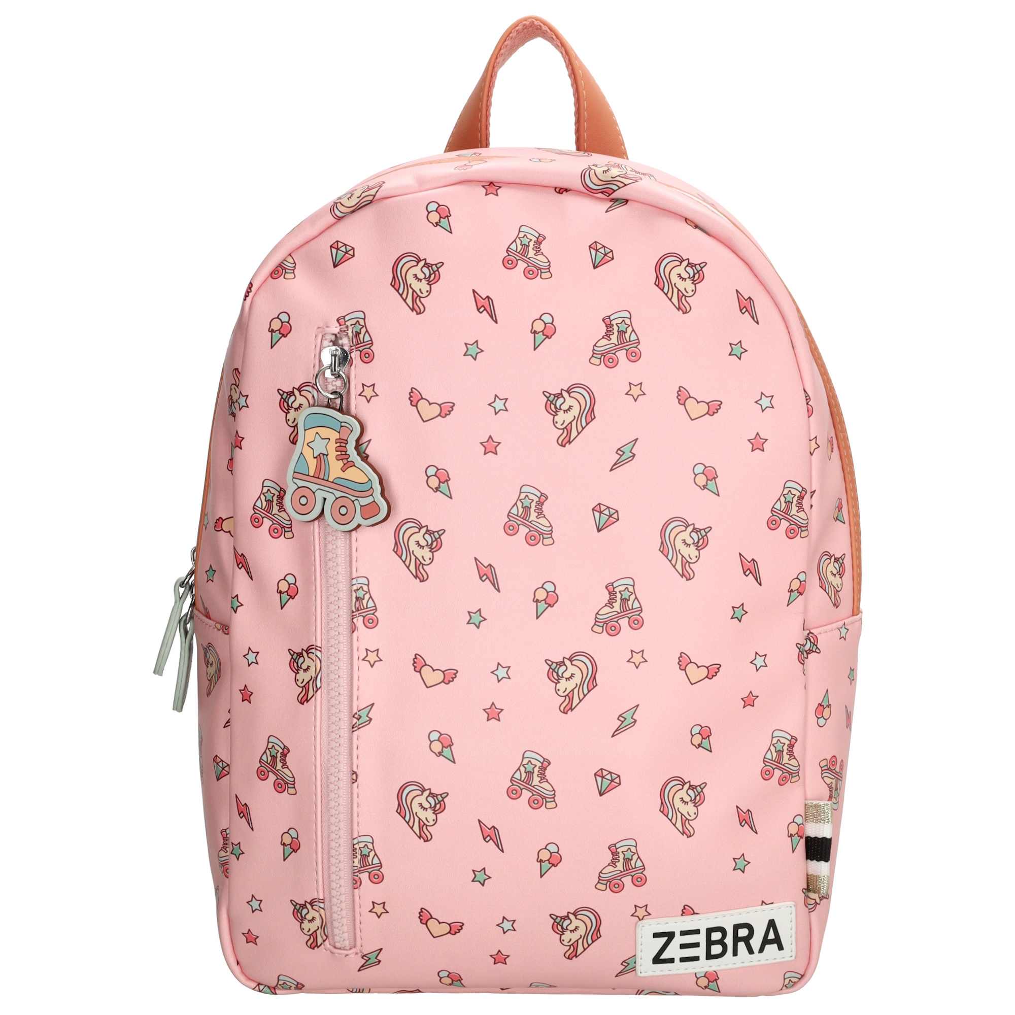 ZEBRA rugzak met naam | Girls - Rolschaatsen