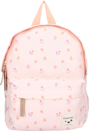 Kidzroom rugzak | Roze rugzak met bloemen
