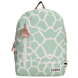 ZEBRA rugzak met naam | Giraffeprint mint