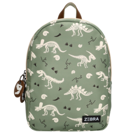ZEBRA rugzak met naam | Dino's mint