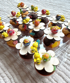 Een lolly traktatie voor meisjes die van bloemen houden