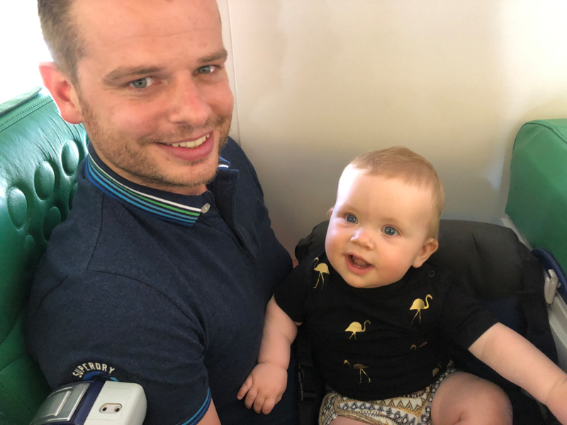 Tweet Naar behoren periscoop Vliegen met een baby | Blog | By Bineke