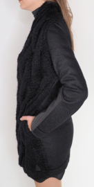 "Anaea" hand knit long cardigan