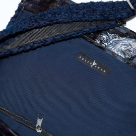 "Alphard" hand knit bag