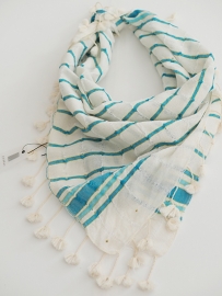 "linum II" cotton scarf