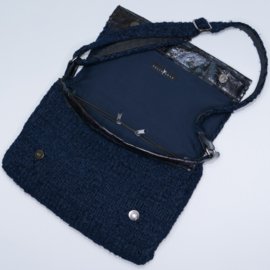 "Alphard" hand knit bag