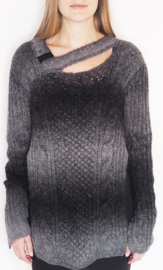 "Hippolyta" handknit long sweater