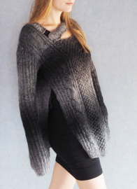 "Hippolyta" handknit long sweater