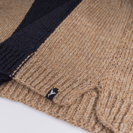 "Rigel" chunky hand knit vest