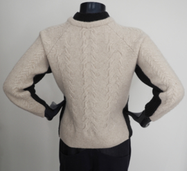 " Sonoran " redesign wool / cotton mix sweater