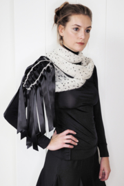 "Archippe" handknit shawl
