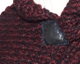 "Wabi-sabi Alkaia" hand knit cowl