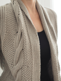 "Areto" handknit cardigan