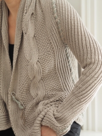 "Areto" handknit cardigan