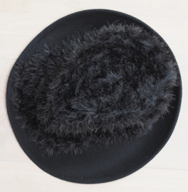 "Ajamu II" wool felt fedora hat