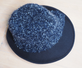 "Ajamu II" wool felt fedora hat