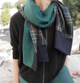 "CLEON" unisex wool & pashmina scarf