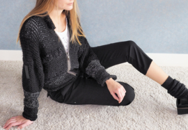 " Eumache" hand knit cardigan