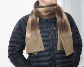 "Castor" unisex wool & pashmina scarf