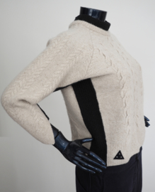 " Sonoran " redesign wool / cotton mix sweater