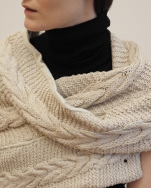 "Wabi-sabi XI" hand knit cowl