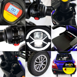ROLEKTRO - E-Quad 25 Lithium - Scootmobiel - Snelheid 25 km/h -  Afstand ± 75 km