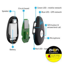 Spotter X10 GPS tracker met SOS knop