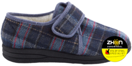 MSF pantoffel - geruit laag model maat 39-46