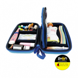 Pillbase Baby Case - blauw/roze