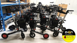 Leopard - RolloGuard Stop & Go Veiligheid Systeem - Lichtgewicht rollator - Mobilex